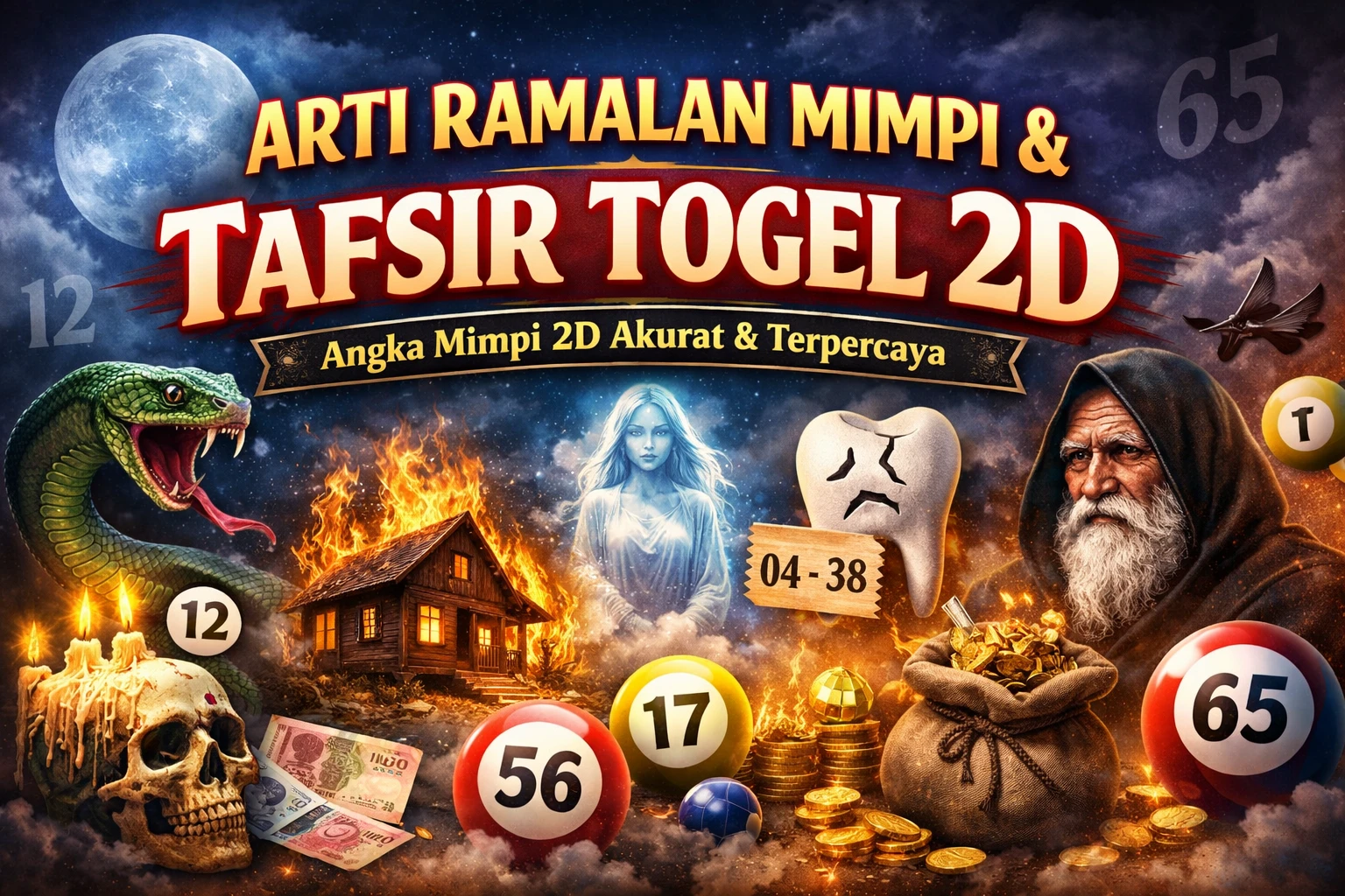 Arti Ramalan Mimpi dan Tafsir Togel 2D Lengkap 2026